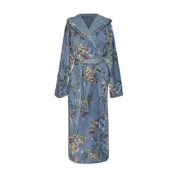 Pip Studio Secret Garden Badjas - Blauw - XS