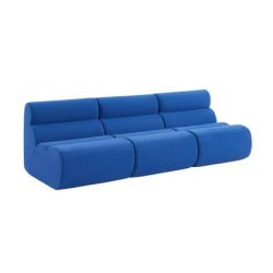 sweeek - Stoffen fauteuils 1 zitplaats (set van 3)