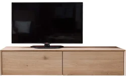 Goossens Tv Meubel Luuk, 2 kleppen zonder kabeldoorvoer in bovenblad
