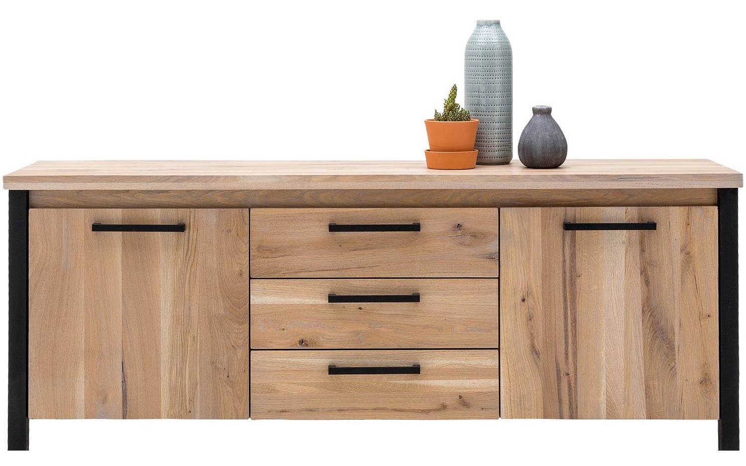 Goossens Dressoir Santos, 2 deuren 3 laden