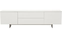 Goossens Excellent Dressoir Monza Easy, Mz041 = bodemelement 2 laden in midden, 2 deuren aan buitenzijde