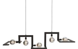 Goossens Hanglamp Anouk, Hanglamp met 5 lichtpunten exclusief lichtbron