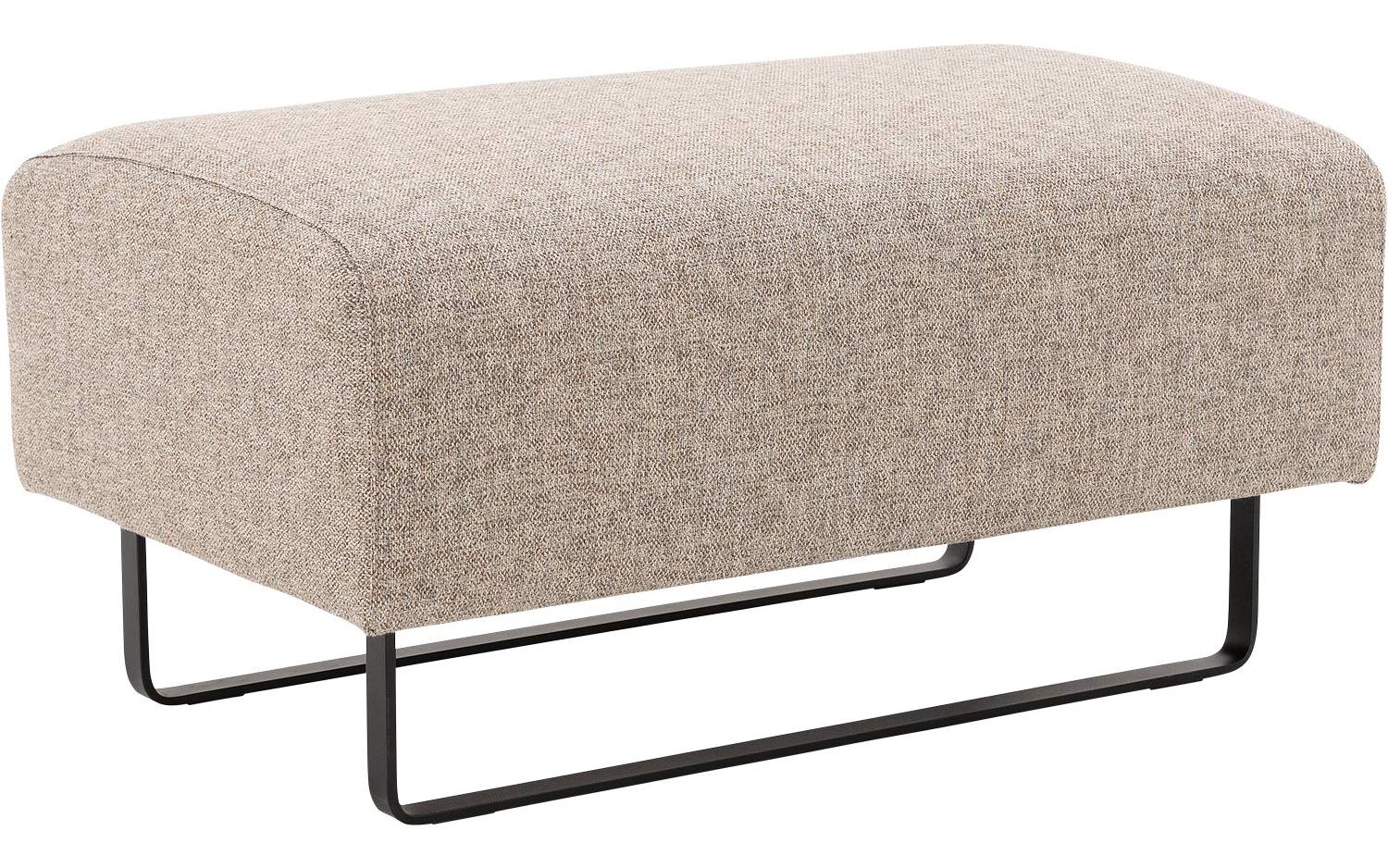 Goossens Hocker Montreal, 94 x 61 cm, 47 cm hoog