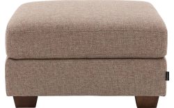Goossens Hocker N-joy Divana, 60 x 75 cm