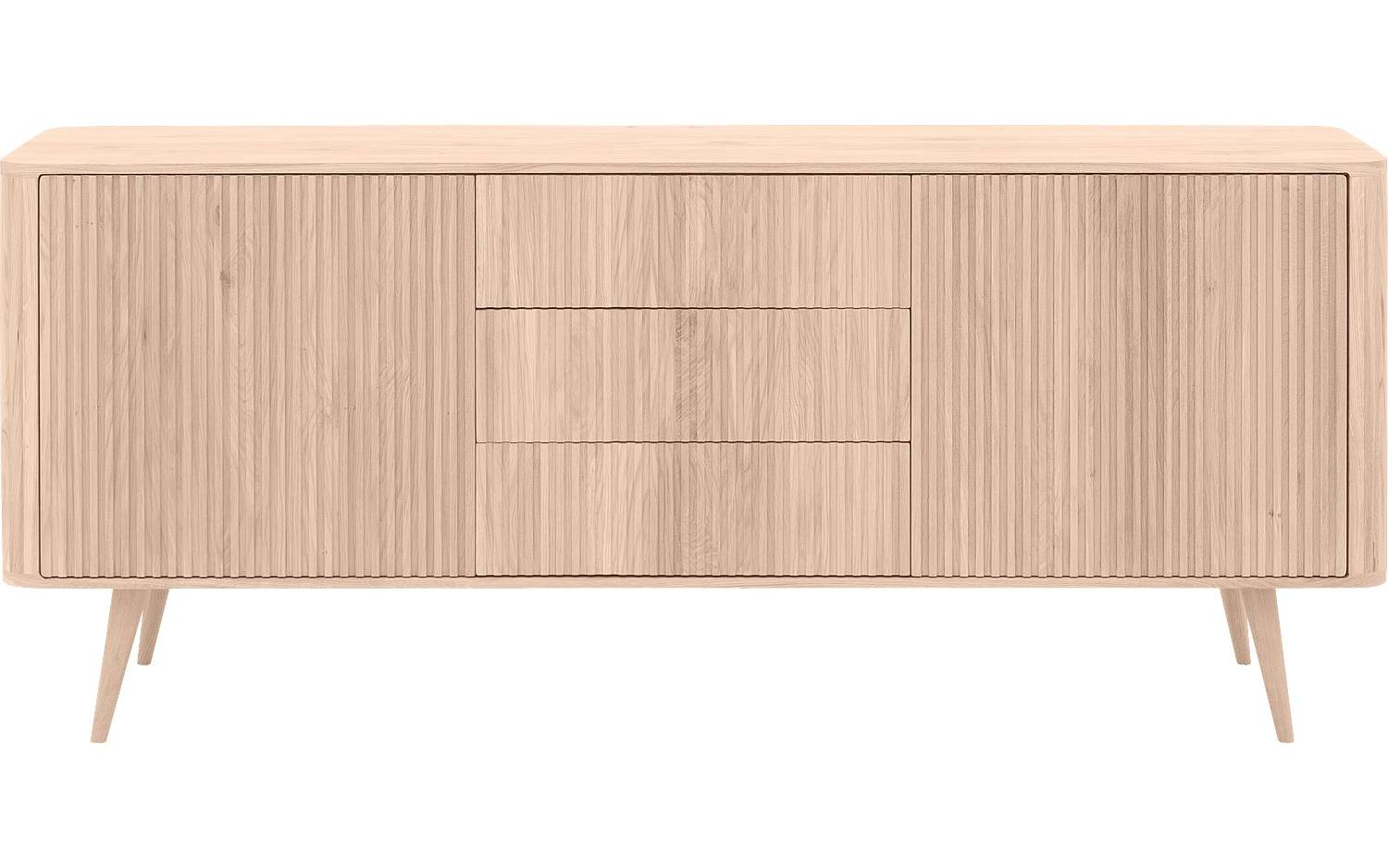 Goossens Dressoir Seppe, 2 deuren 3 laden
