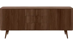 Goossens Dressoir Seppe, 2 deuren 3 laden