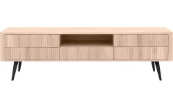 Goossens Tv Meubel Seppe, 5 laden 1 open vak 180 cm breed