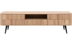 Goossens Tv Meubel Seppe, 5 laden 1 open vak 180 cm breed