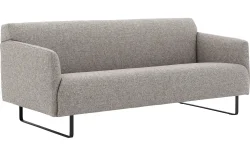 Goossens Excellent Bank Montreal grijs, stof, 2,5-zits, modern design