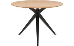 Goossens Excellent Eettafel Uniek, Rond 110 x 110 cm
