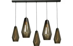 Goossens Excellent Hanglamp Klasse, Hanglamp met 5 lichtpunten