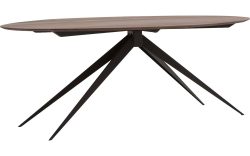 Goossens Excellent Eettafel Uniek, Ovaal 180 x 110 cm