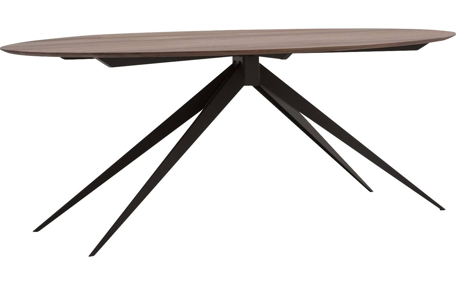 Goossens Excellent Eettafel Uniek, Ovaal 180 x 110 cm