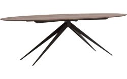 Goossens Excellent Eettafel Uniek, Ovaal 260 x 120 cm