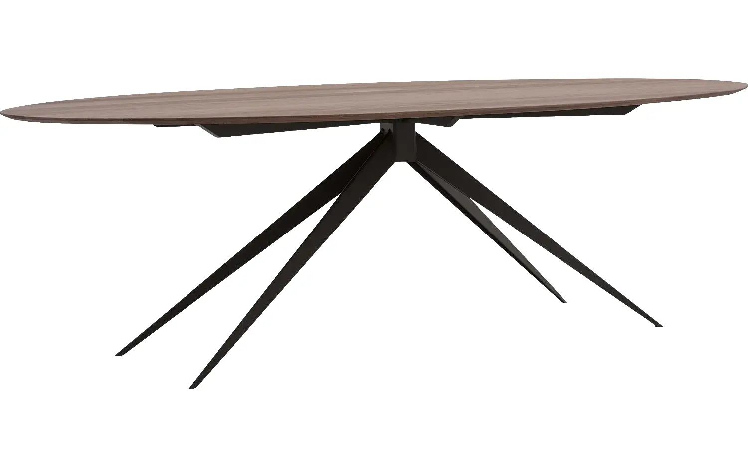Goossens Excellent Eettafel Uniek, Ovaal 260 x 120 cm
