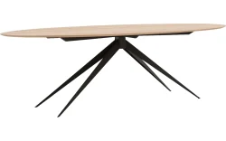 Goossens Excellent Eettafel Uniek, Ovaal 260 x 120 cm