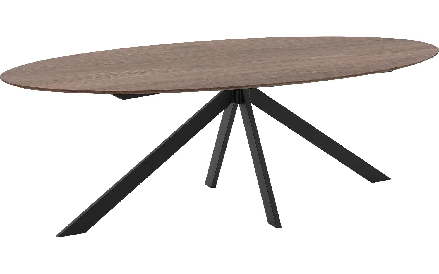 Goossens Excellent Eettafel Uniek, Ovaal 240 x 120 cm