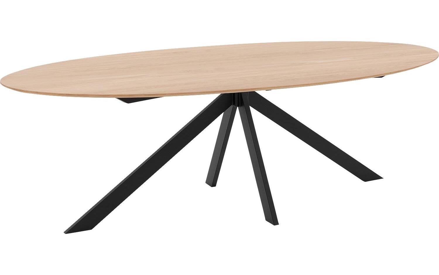 Goossens Excellent Eettafel Uniek, Ovaal 260 x 120 cm