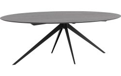 Goossens Excellent Eettafel Uniek, Ovaal 260 x 120 cm