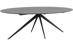 Goossens Excellent Eettafel Uniek, Ovaal 260 x 120 cm