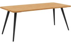 Goossens Eettafel Bjarte, Rechthoekig 220 x 90 cm