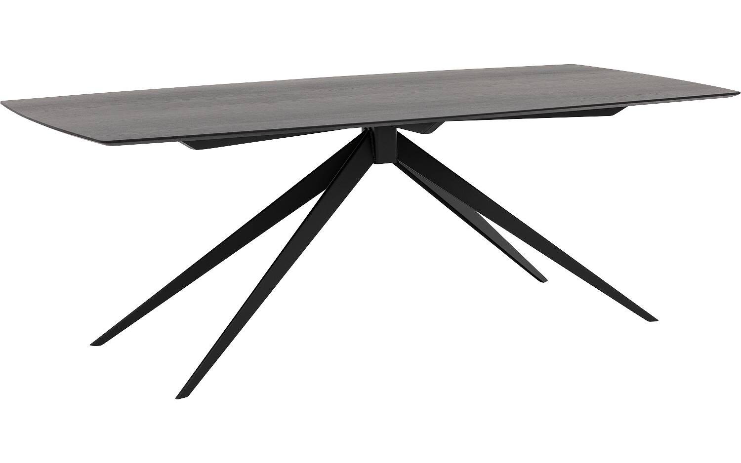 Goossens Excellent Eettafel Uniek, Semi rechthoekig 220 x 100 cm