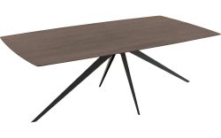 Goossens Excellent Eettafel Uniek, Semi rechthoekig 180 x 100 cm