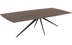 Goossens Excellent Eettafel Uniek, Semi rechthoekig 240 x 100 cm