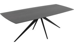 Goossens Excellent Eettafel Uniek, Semi rechthoekig 200 x 100 cm