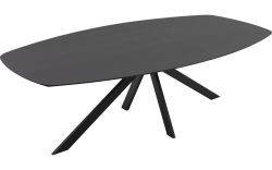 Goossens Excellent Eettafel Uniek, Semi ovaal 240 x 120 cm