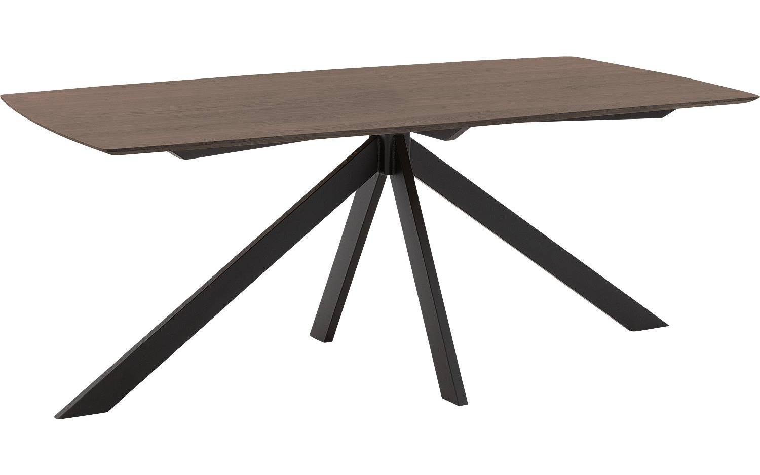 Goossens Excellent Eettafel Uniek, Semi rechthoekig 180 x 100 cm