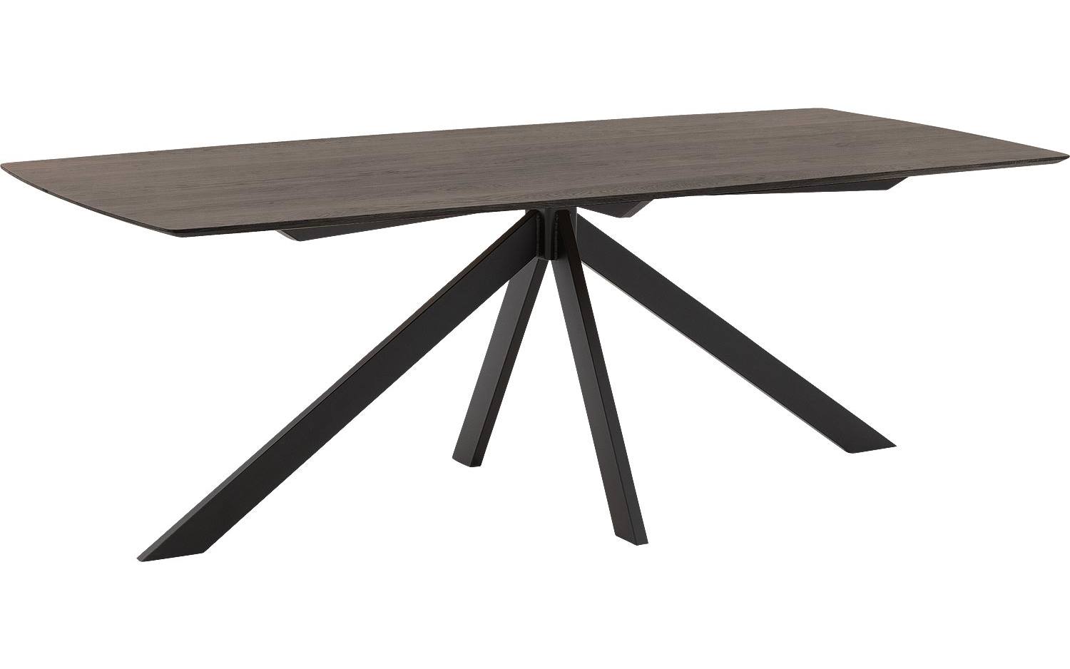 Goossens Excellent Eettafel Uniek, Semi rechthoekig 220 x 100 cm