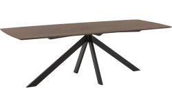 Goossens Excellent Eettafel Uniek, Semi rechthoekig 240 x 100 cm