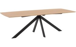 Goossens Excellent Eettafel Uniek, Semi rechthoekig 240 x 100 cm