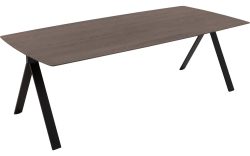 Goossens Excellent Eettafel Uniek, Semi rechthoekig 300 x 100 cm