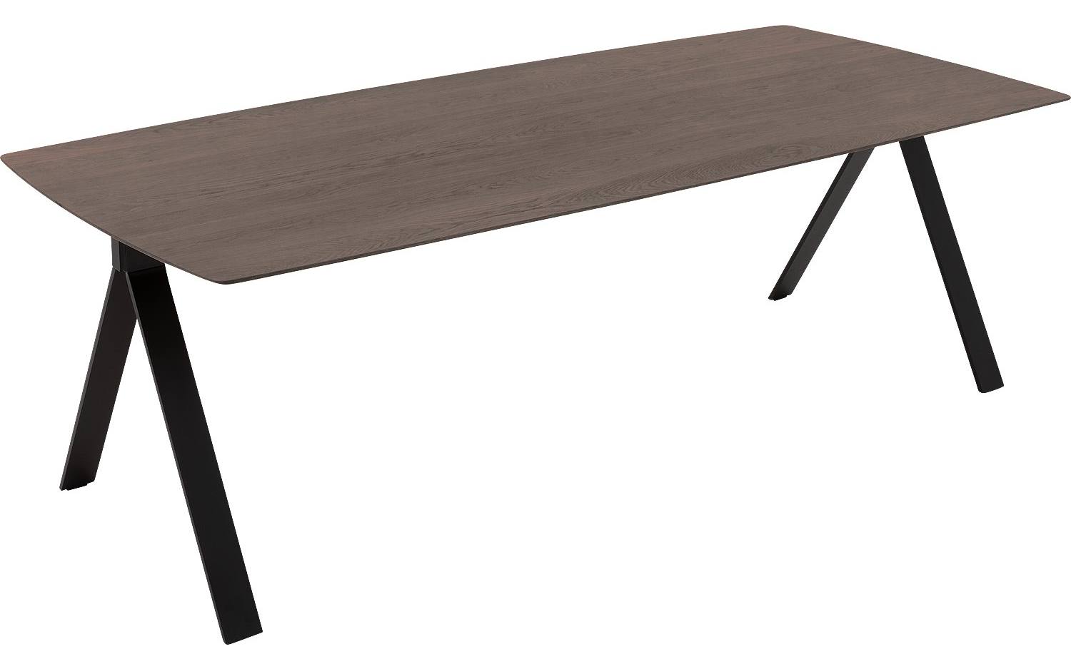 Goossens Excellent Eettafel Uniek, Semi rechthoekig 240 x 100 cm