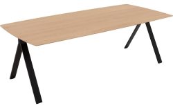 Goossens Excellent Eettafel Uniek, Semi rechthoekig 240 x 100 cm