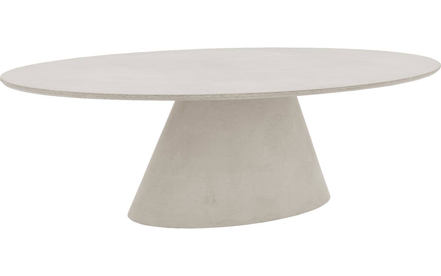 Goossens Eettafel Stone, Ovaal 250 x 120 cm
