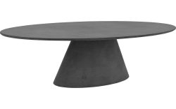 Goossens Eettafel Stone, Ovaal 270 x 120 cm