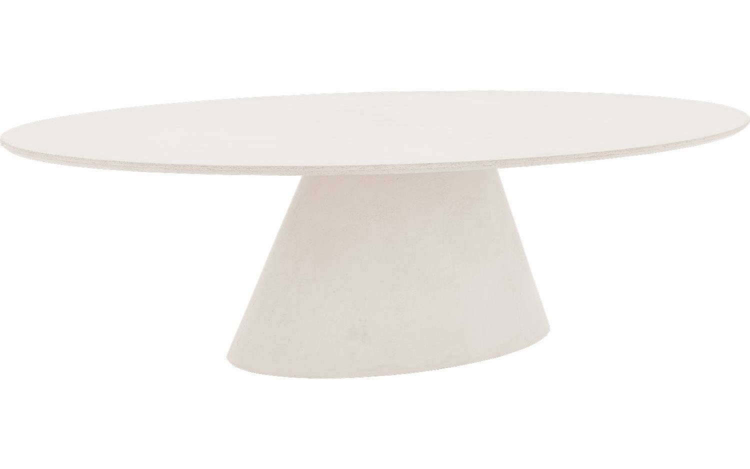 Goossens Eettafel Stone, Ovaal 270 x 120 cm
