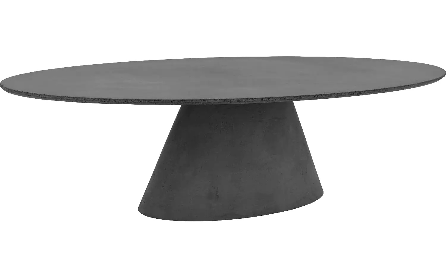 Goossens Eettafel Stone, Ovaal 280 x 120 cm