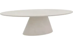 Goossens Eettafel Stone, Ovaal 280 x 120 cm