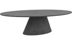 Goossens Eettafel Stone, Ovaal 290 x 120 cm