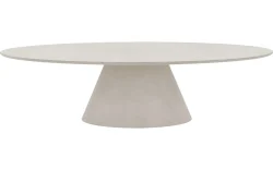 Goossens Eettafel Stone, Ovaal 290 x 120 cm