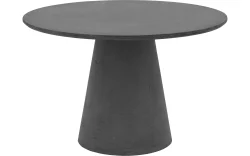 Goossens Eettafel Stone, Rond 120 x 120 cm