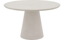 Goossens Eettafel Stone, Rond 130 x 130 cm