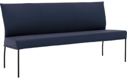 Goossens Eetkamerbank Funk, Zonder arm, 190 cm breed