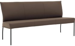 Goossens Eetkamerbank Funk, Zonder arm, 190 cm breed