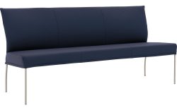 Goossens Eetkamerbank Funk, Zonder arm, 210 cm breed