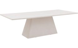 Goossens Eettafel Stone, Rechthoekig 250 x 110 cm